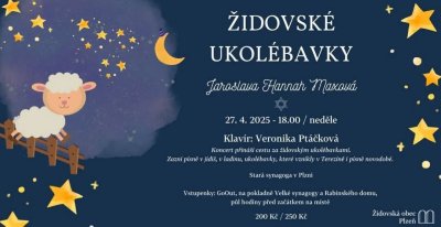 Koncert Židovské ukolébavky v Plzni